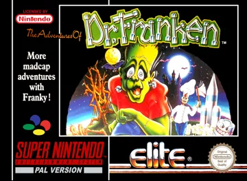 Adventures of Dr. Franken, The (Europe) (En,Fr,De,Es,It,Nl,Sv) box cover front